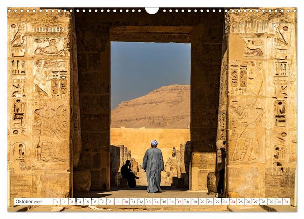 Produktbild: &Auml;gypten - Karnak, die thebanische Nekropole und Luxor (Wandkalender 2027 DIN A3 quer), CALVENDO Monatskalender