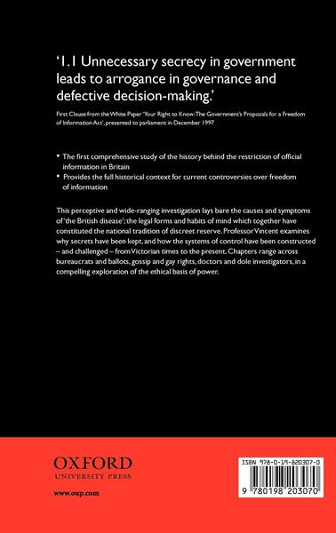 Produktbild: The Culture of Secrecy