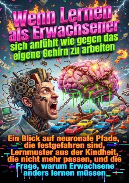 Wenn Lernen als Erwachsener sich anfühlt wie gegen das eigene Gehirn zu arbeiten, Taschenbuch von Nele Krause, Epubli, 9783565175567