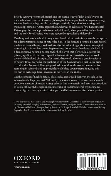 Produktbild: John Locke and Natural Philosophy
