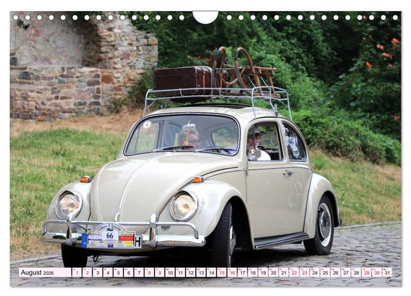 Produktbild: Ohre Classics - Oldtimer auf der Schlossdom&auml;ne in Wolmirstedt (Wandkalender 2026 DIN A4 quer), CALVENDO Monatskalender