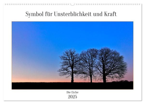 Symbol für Unsterblichkeit und Kraft (Wandkalender 2025 DIN A2 quer), CALVENDO Monatskalender