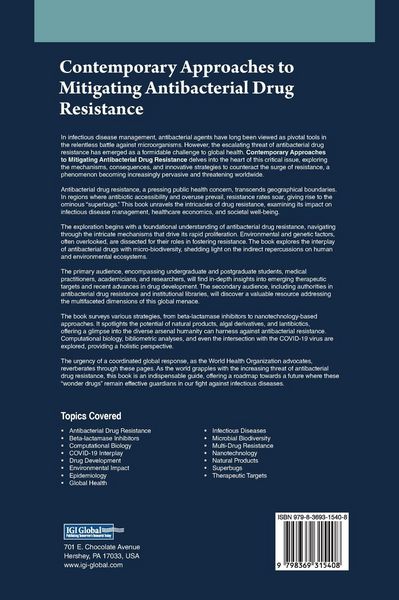 Produktbild: Contemporary Approaches to Mitigating Antibacterial Drug Resistance
