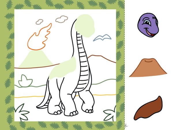 Produktbild: Mein erstes Dinosaurier-Bastelbuch
