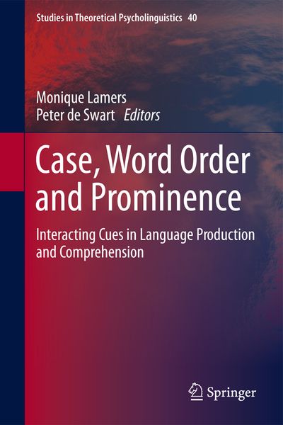 Produktbild: Case, Word Order and Prominence
