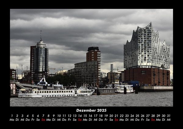 Produktbild: Hamburg 2025 Fotokalender DIN A3