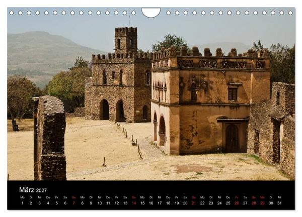 Produktbild: &Auml;thiopien - kulturelle H&ouml;hepunkte im orthdoxen Norden (Wandkalender 2027 DIN A4 quer), CALVENDO Monatskalender