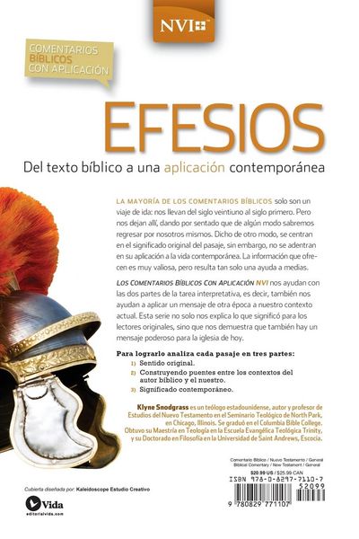 Produktbild: El Comentario B&iquest;&iquest;blico Con Aplicaci&iquest;&iquest;n NVI Efesios