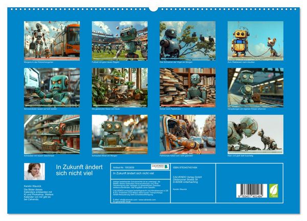 Produktbild: In Zukunft &auml;ndert sich nicht viel (hochwertiger Premium Wandkalender 2026 DIN A2 quer), Kunstdruck in Hochglanz