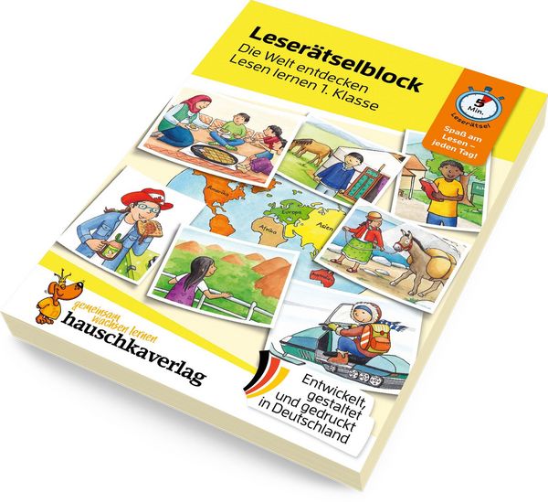 Produktbild: Lesen lernen 1. Klasse f&uuml;r Jungen und M&auml;dchen - Die Welt entdecken