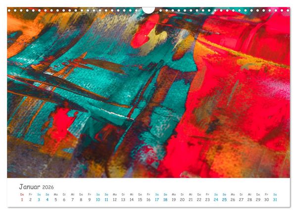 Produktbild: Colorpop - Joyful, abstract. multicolored (Wandkalender 2026 DIN A3 quer), CALVENDO Monatskalender