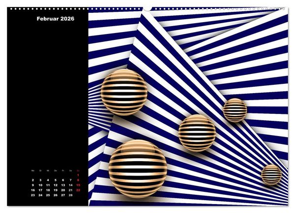 Produktbild: Eine runde Sache (Wandkalender 2026 DIN A2 quer), CALVENDO Monatskalender