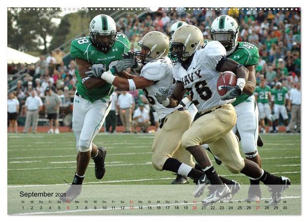 Produktbild: Sport. American Football (Wandkalender 2026 DIN A2 quer), CALVENDO Monatskalender