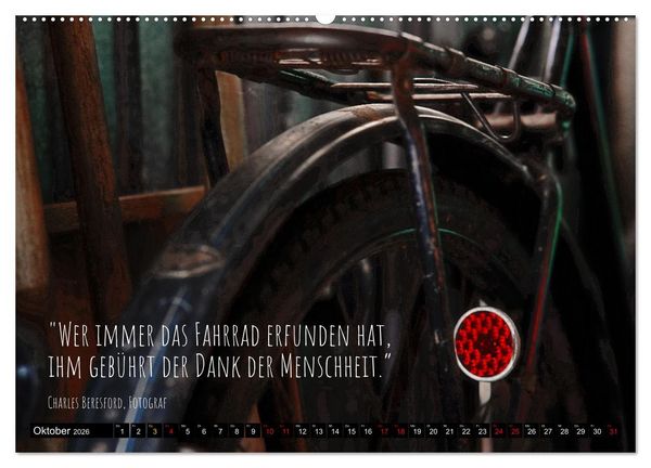 Produktbild: Velo Kunst (Wandkalender 2026 DIN A2 quer), CALVENDO Monatskalender