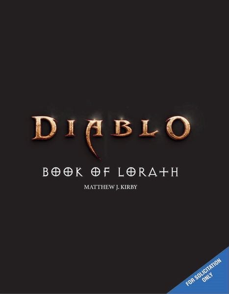 Produktbild: Diablo: Book of Lorath