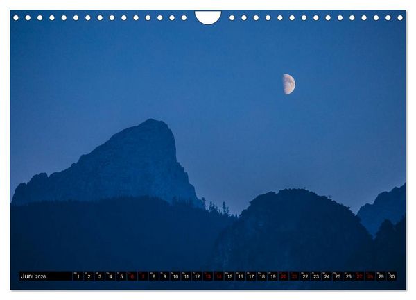 Produktbild: Alpengl&uuml;ck - Nationalpark Berchtesgaden (Wandkalender 2026 DIN A4 quer), CALVENDO Monatskalender