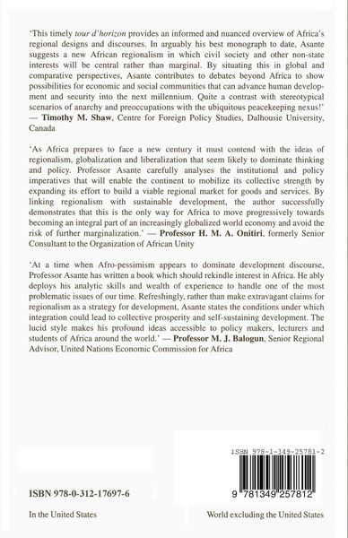 Produktbild: Regionalism and Africa&rsquo;s Development