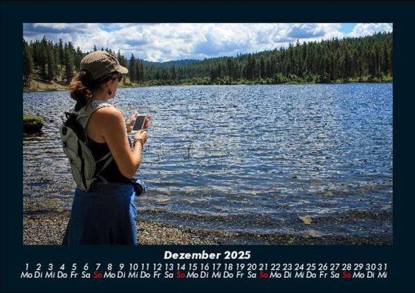 Produktbild: Die Seen der Erde 2025 Fotokalender DIN A5