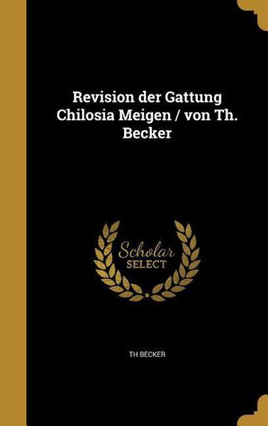 Produktbild: Ger-Revision der Gattung Chilo