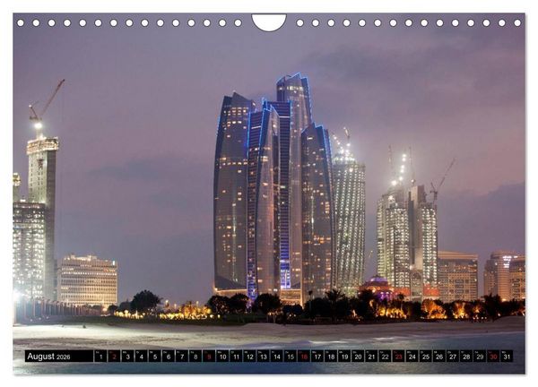 Produktbild: Emirat Abu Dhabi (Wandkalender 2026 DIN A4 quer), CALVENDO Monatskalender