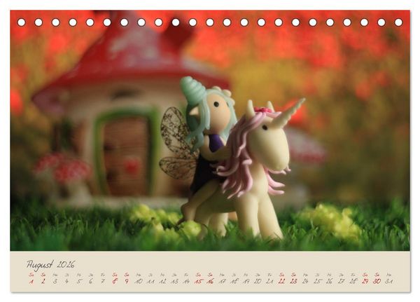 Produktbild: Im Reich der Elfen (Tischkalender 2026 DIN A5 quer), CALVENDO Monatskalender
