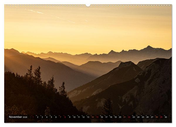 Produktbild: Naturparadies Allg&auml;u - Von Oberstdorf bis F&uuml;ssen (Wandkalender 2026 DIN A2 quer), CALVENDO Monatskalender