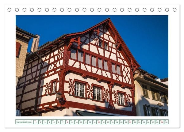 Produktbild: Charmantes Stein am Rhein (Tischkalender 2026 DIN A5 quer), CALVENDO Monatskalender