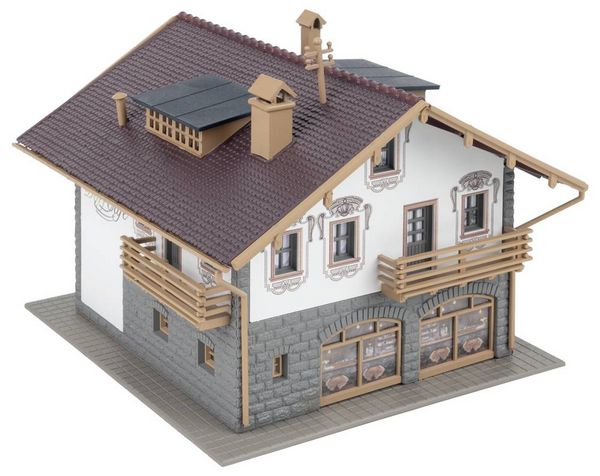 Produktbild: Faller 191836 H0 Alpenhaus mit Caf&eacute;