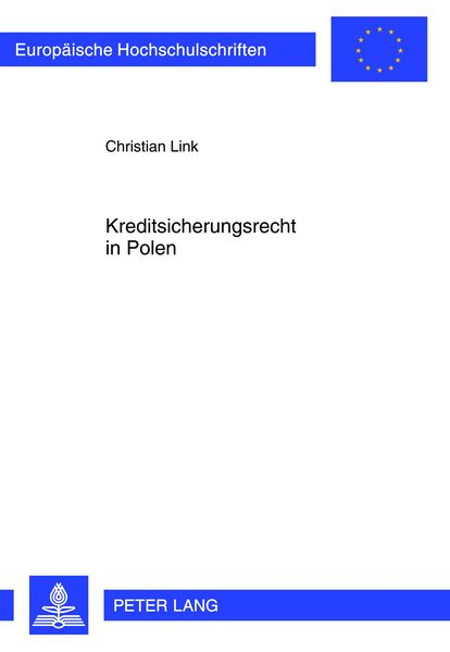 Produktbild: Kreditsicherungsrecht in Polen
