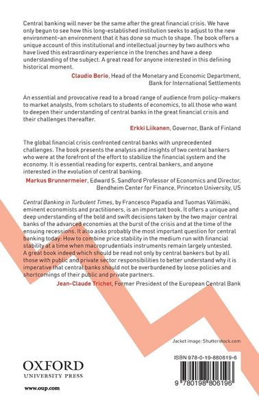 Produktbild: Central Banking in Turbulent Times