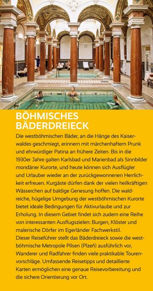 Produktbild: TRESCHER Reisef&uuml;hrer B&ouml;hmisches B&auml;derdreieck