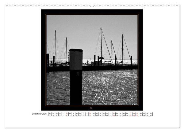 Produktbild: Wangerooge in Fine Art (Wandkalender 2026 DIN A2 quer), CALVENDO Monatskalender