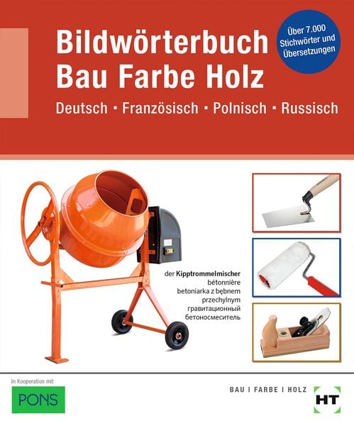 Produktbild: Bildw&ouml;rterbuch Bau Farbe Holz