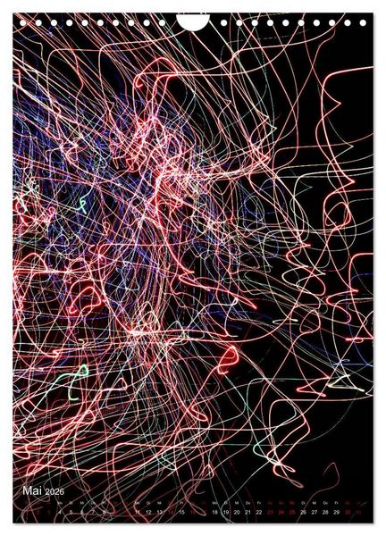 Produktbild: FEUERWERK - Lichtspiele (Wandkalender 2026 DIN A4 hoch), CALVENDO Monatskalender