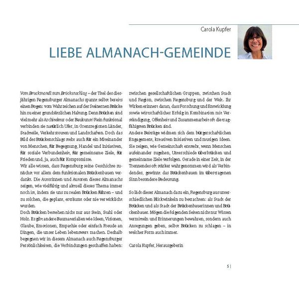 Produktbild: Regensburger Almanach 2026