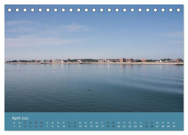 Produktbild: F&ouml;hr 2026. Portr&auml;t einer Insel (Tischkalender 2026 DIN A5 quer), CALVENDO Monatskalender