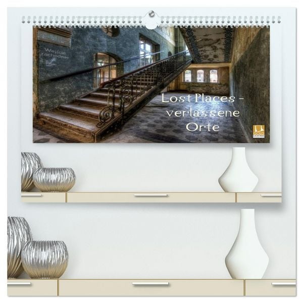 Produktbild: Lost Places - Verlassene Orte (hochwertiger Premium Wandkalender 2026 DIN A2 quer), Kunstdruck in Hochglanz