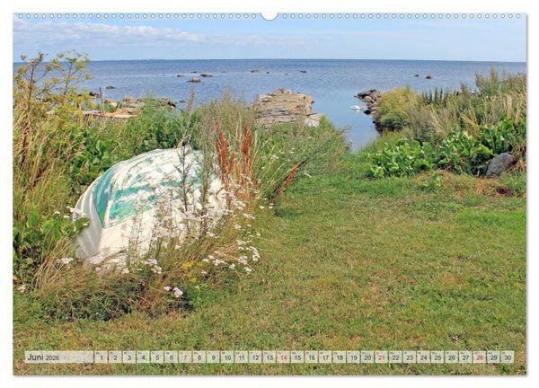 Produktbild: BUNTES &Ouml;LAND (hochwertiger Premium Wandkalender 2026 DIN A2 quer), Kunstdruck in Hochglanz