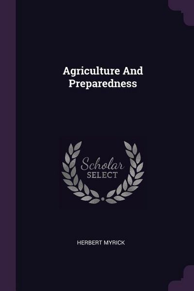 Produktbild: Agriculture And Preparedness