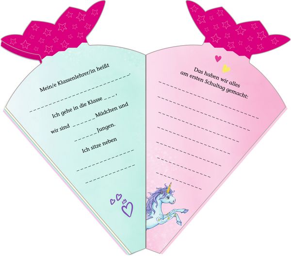 Produktbild: Mini-Schult&uuml;tenbuch &ndash; Hurra, endlich Schulkind!