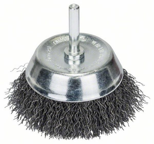 Bosch Accessories Stahl-Drahtbuerste Topf 75 mm /6 mm Schaft-Ø 6 mm