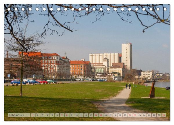 Produktbild: Unterwegs in Riesa (Tischkalender 2026 DIN A5 quer), CALVENDO Monatskalender