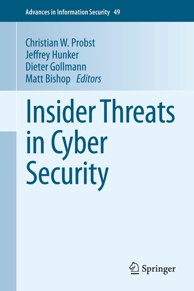 Produktbild: Insider Threats in Cyber Security