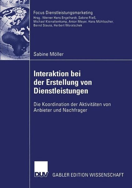 Produktbild: Interaktion bei der Erstellung von Dienstleistungen