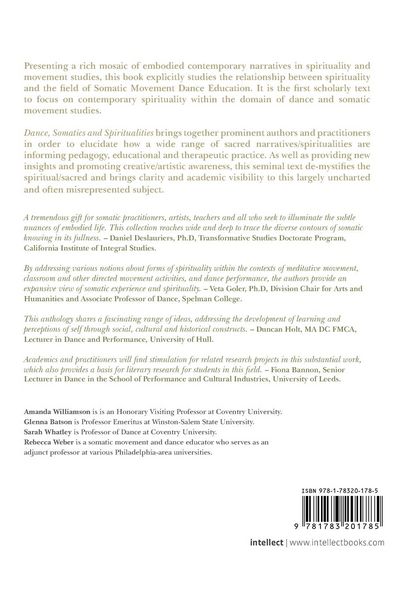 Produktbild: Dance, Somatics and Spiritualities