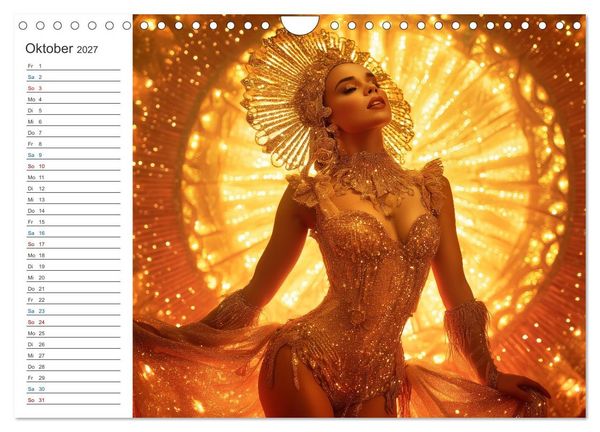 Produktbild: Burlesque Glamour (Wandkalender 2027 DIN A4 quer), CALVENDO Monatskalender