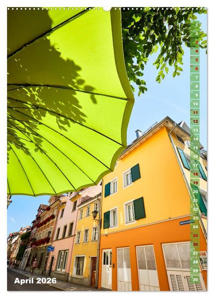 Produktbild: &Uuml;berlingen Perle am Bodensee (Wandkalender 2026 DIN A2 hoch), CALVENDO Monatskalender