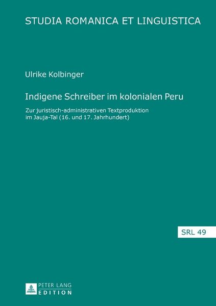 Produktbild: Indigene Schreiber im kolonialen Peru