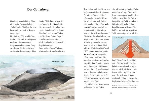 Produktbild: Alles klar! Der kleine Drache Kokosnuss erforscht die Vulkane