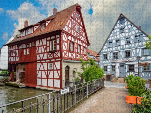 Produktbild: CALVENDO Puzzle Ein Motiv aus dem Kalender Forchheim Impressionen | 1000 Teile Lege-Gr&ouml;&szlig;e 64x48cm Foto-Puzzle f&uuml;r gl&uuml;ckliche Stunden